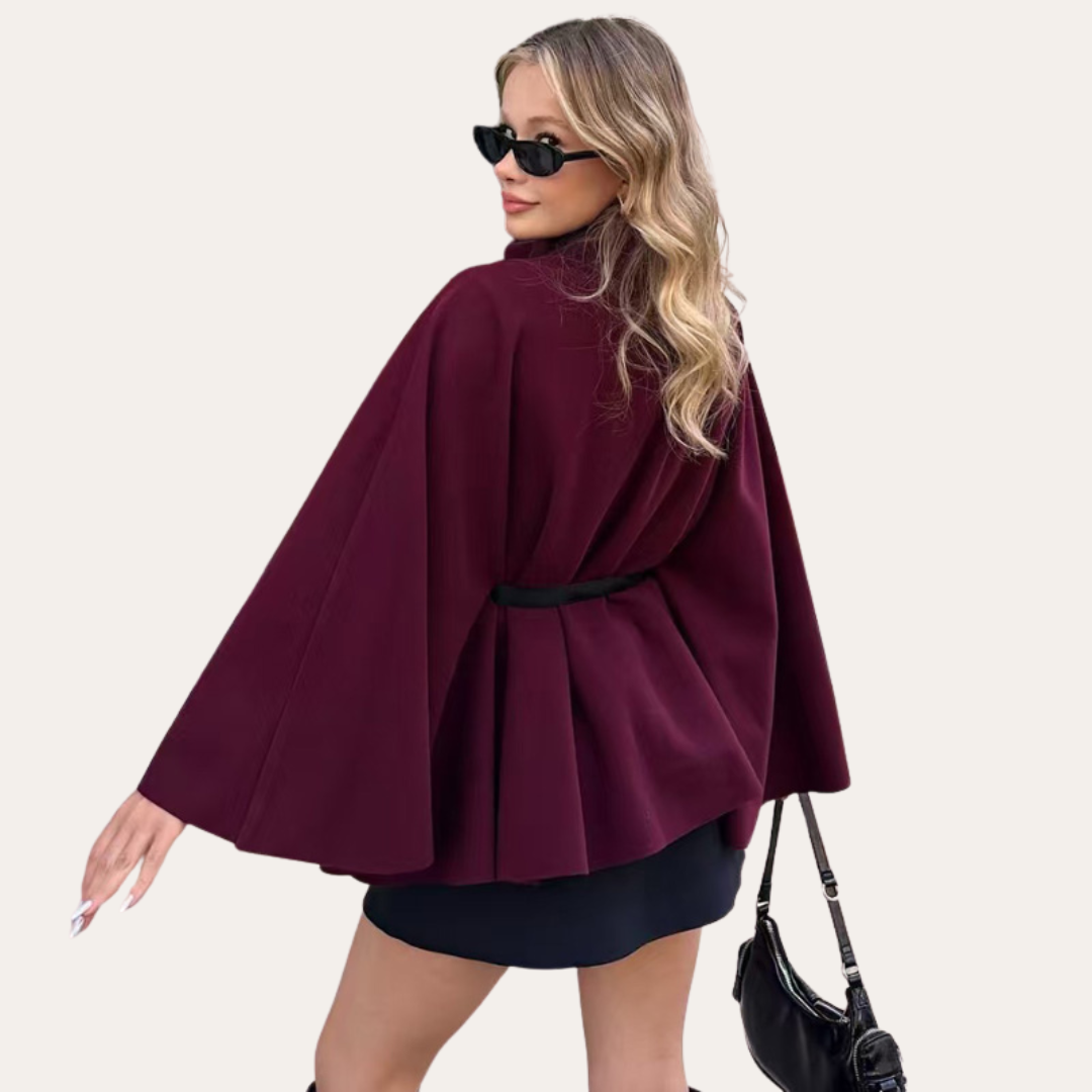 Fashionable Women's Cape Jacket