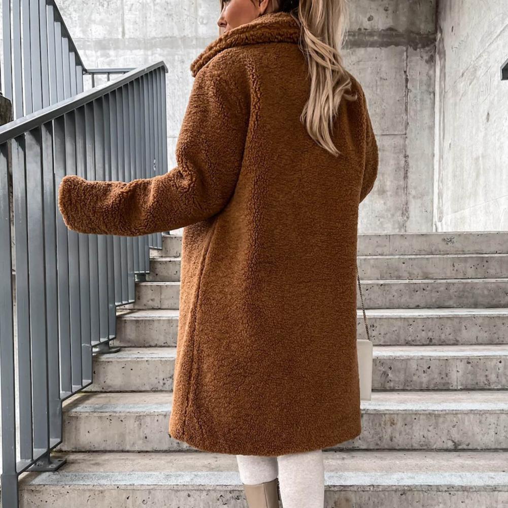 Soft Women's Long Winter Coat