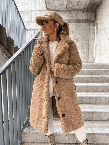 Soft Women's Long Winter Coat