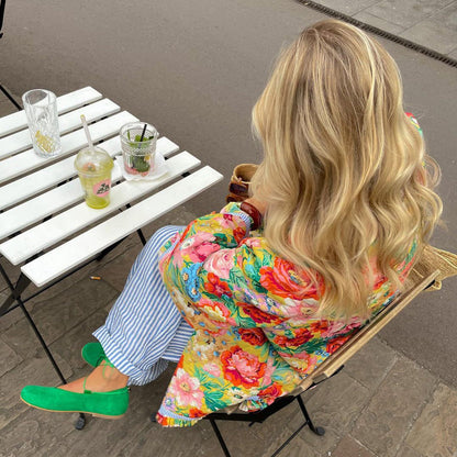 Stylish Ladies Floral Blazer