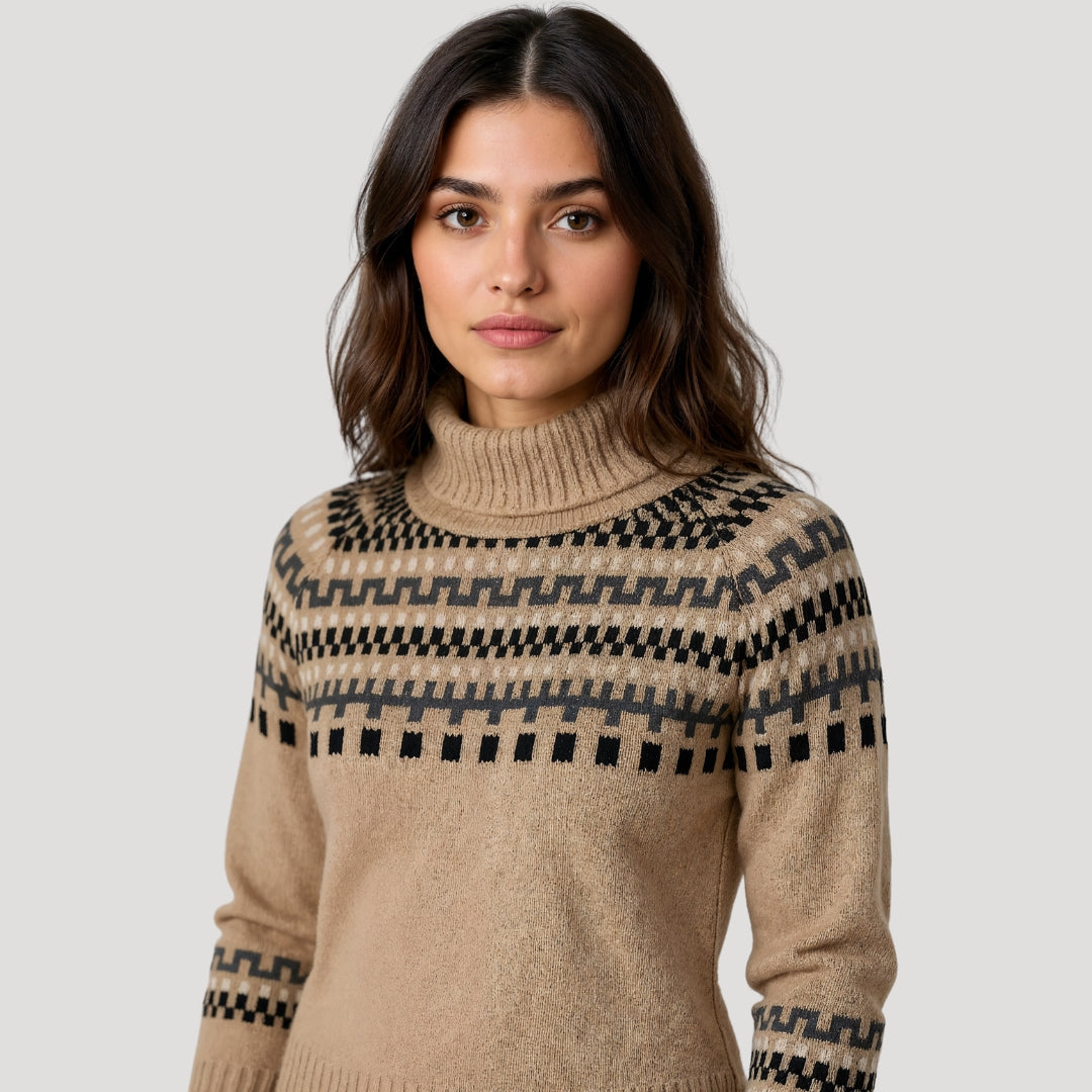 Cozy Oversized Cable Knit Women's Sweater