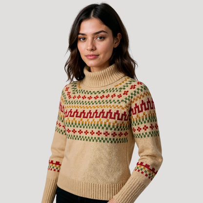 Cozy Oversized Cable Knit Women's Sweater