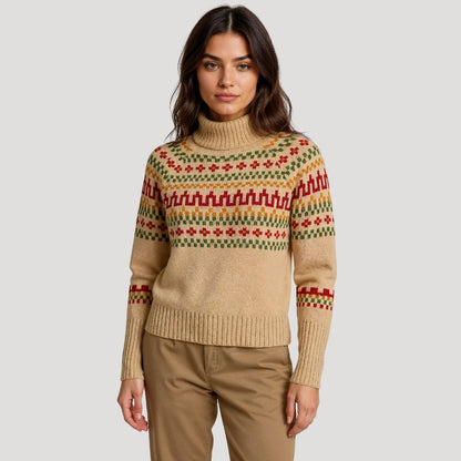 Cozy Oversized Cable Knit Women's Sweater