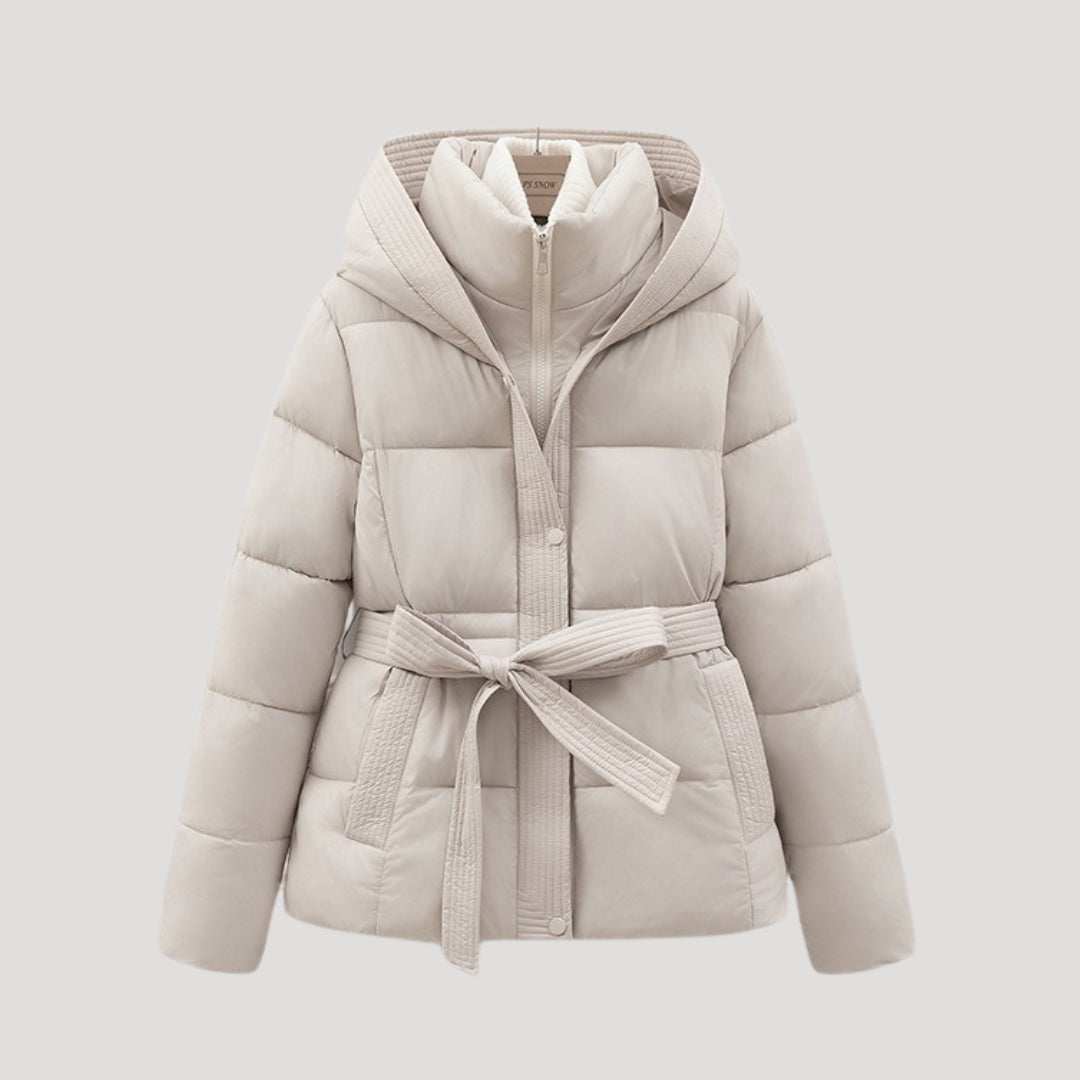 Warm Women's Parka Puffer Coat - OutfitLondon