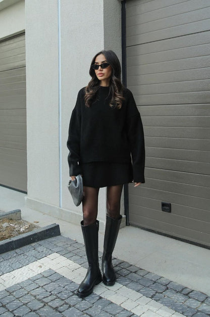 Cozy Women's 2 Piece Knit Outfit Set