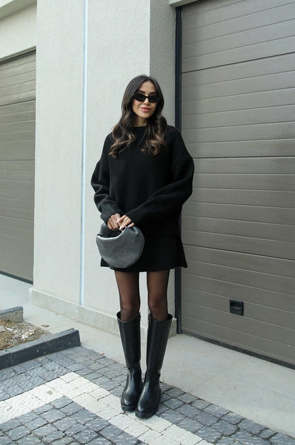 Cozy Women's 2 Piece Knit Outfit Set