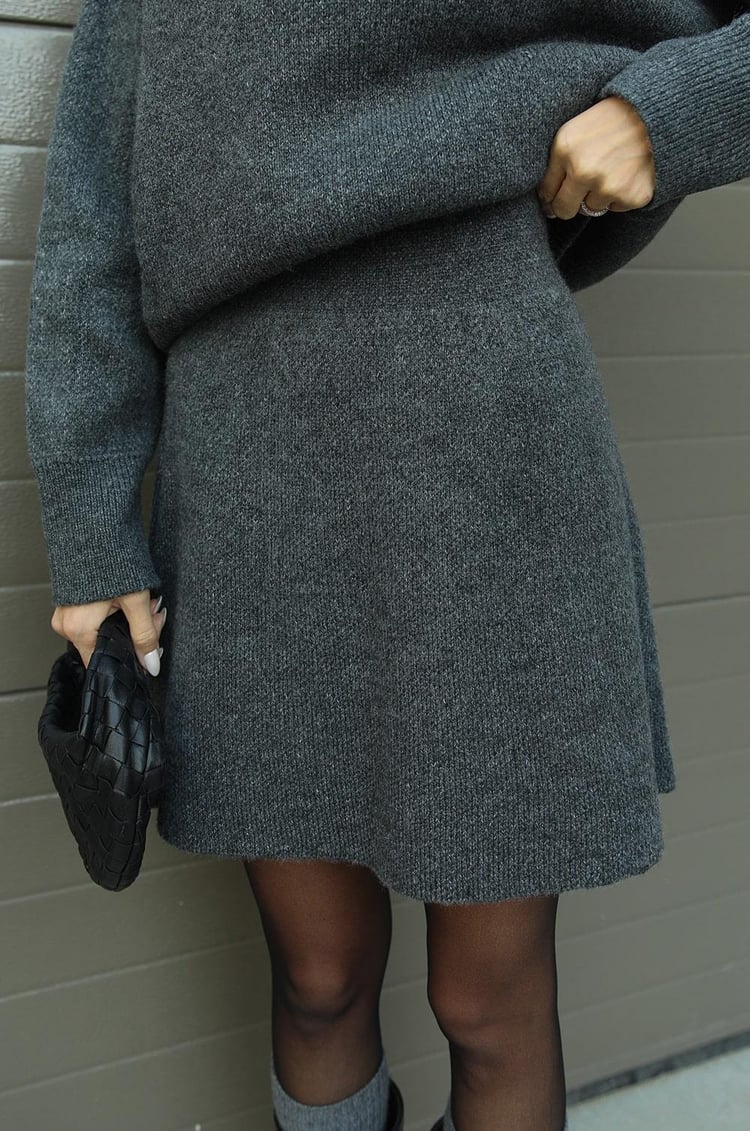 Cozy Women's 2 Piece Knit Outfit Set