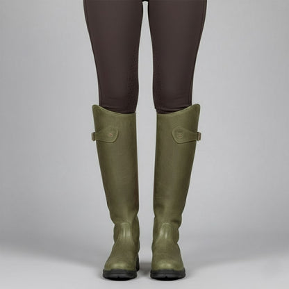 Waterproof Women's Leather Riding Boots