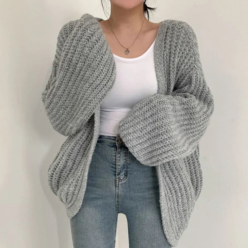 Cozy Women's Chunky Knit Sweater