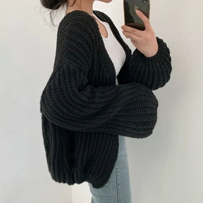 Cozy Women's Chunky Knit Sweater