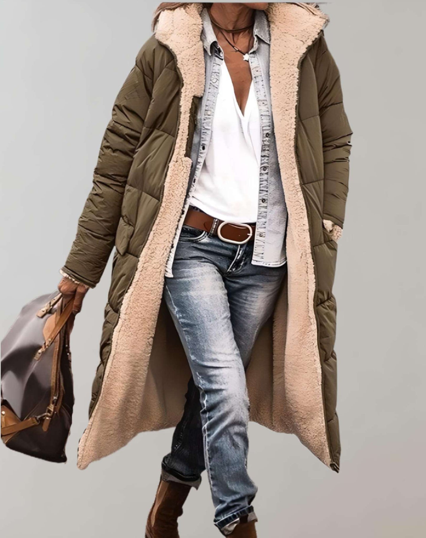 Warm Women's Insulated Puffer Jacket