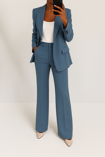 Classic Women's Two Piece Suit Set