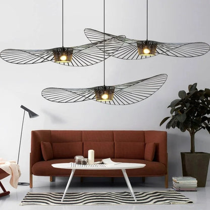 Modern Black Hanging Ceiling Lamp - OutfitLondon