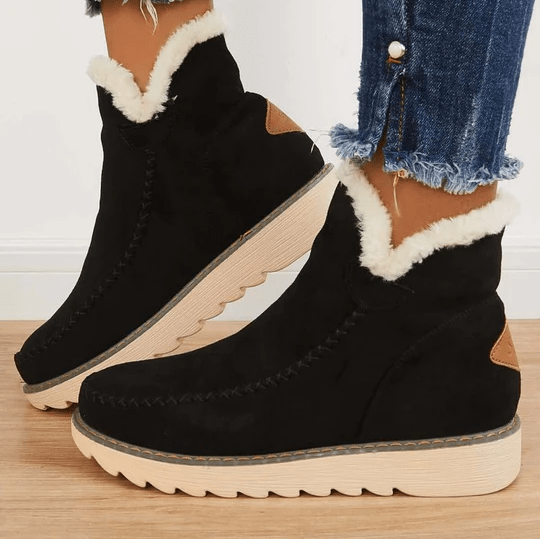 Cozy Insulated Women's Winter Boots with Grip Soles