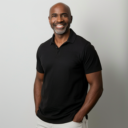 Classic Comfortable Mens Polo Tee Shirt - OutfitLondon