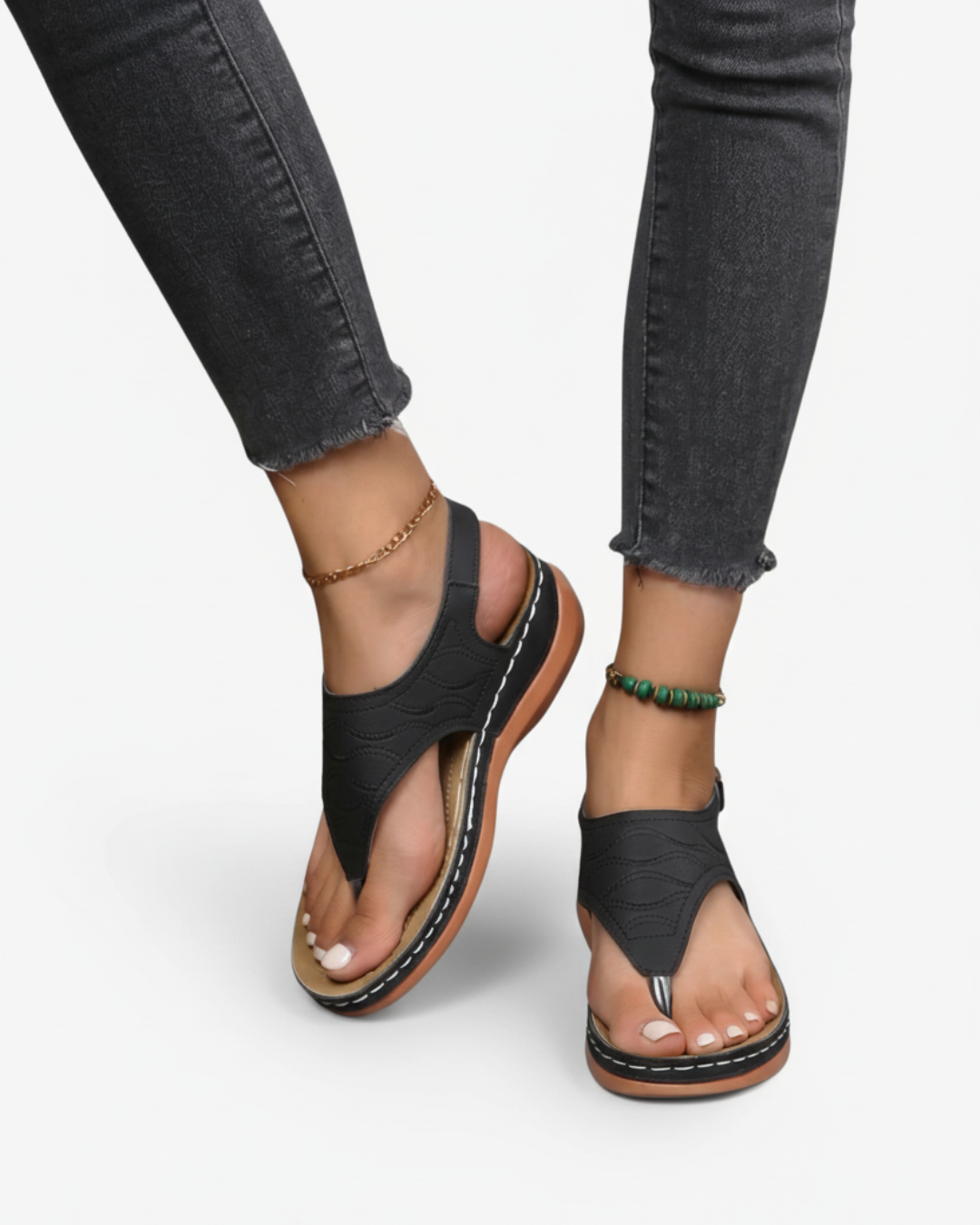 Flat Sandals Women's Comfortable Summer Shoes - OutfitLondon
