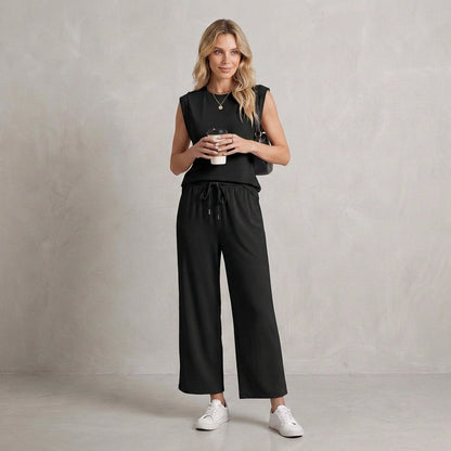 Comfortable Loose Fit Two Piece Outfit Set