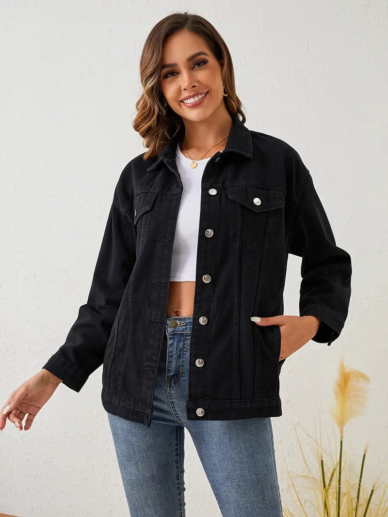 Comfortable Classic Blue Jeans Jacket