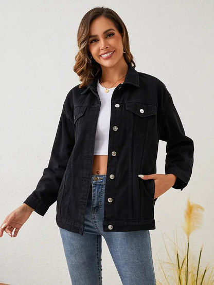 Comfortable Classic Blue Jeans Jacket