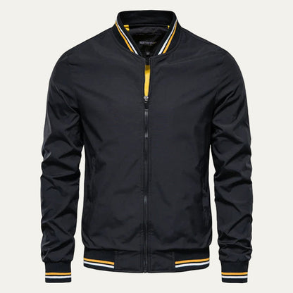 Men's Classic Skinny Fit Bomber Coat