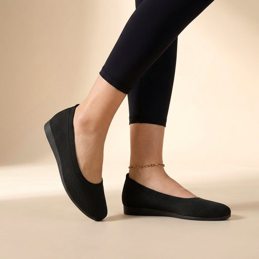 Comfortable Mesh Ballet Shoes for Women - OutfitLondon