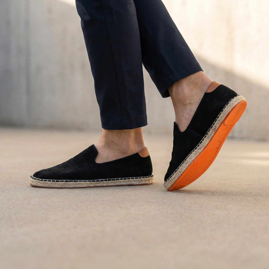 Casual Comfort Slip On Espadrille Shoes