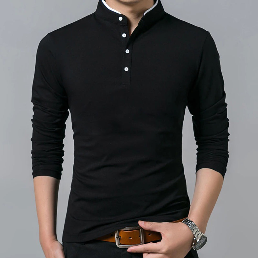 Relaxed Fit Mens Polo Tee Shirt - OutfitLondon