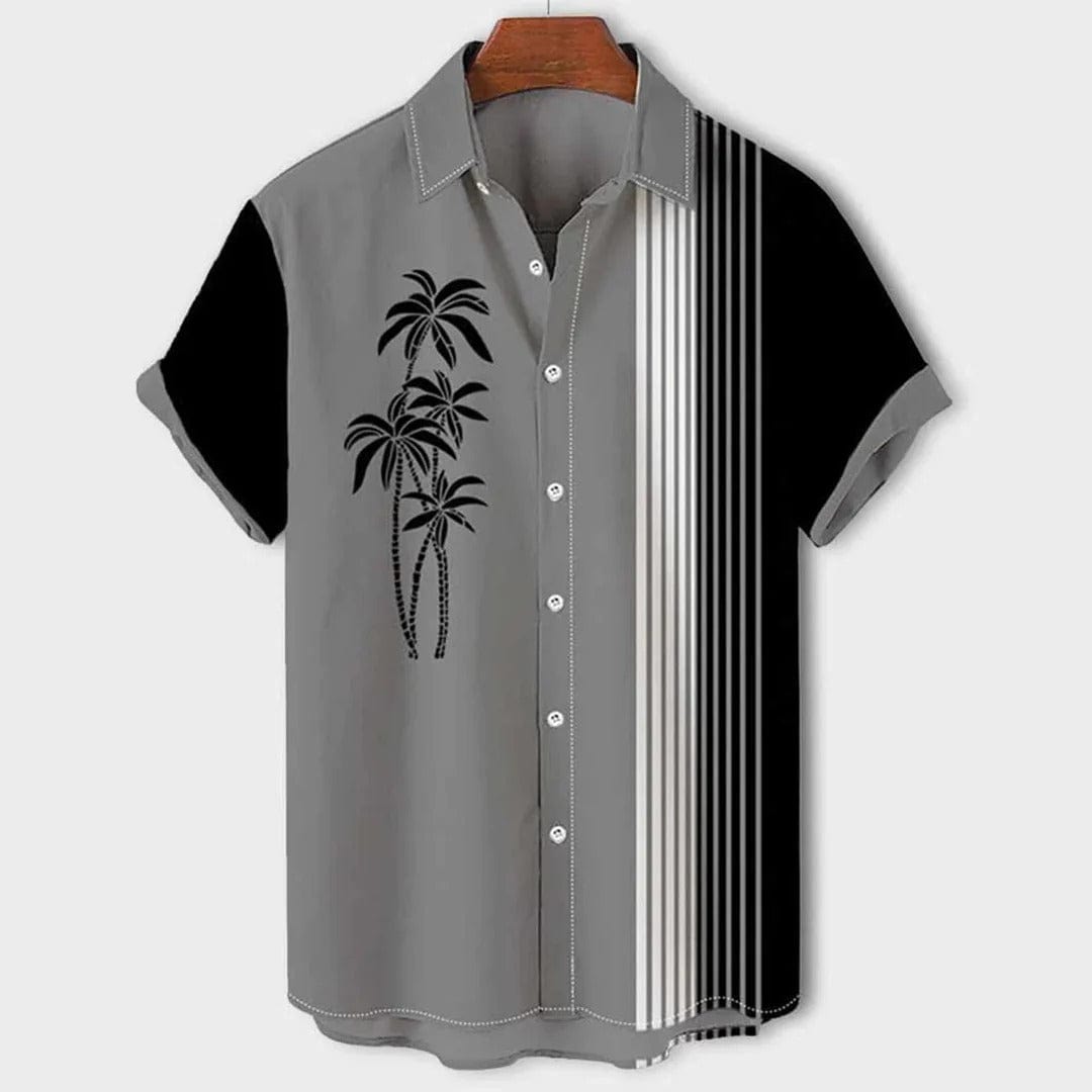 Colorful Hawaiian Style Mens Polo Shirt