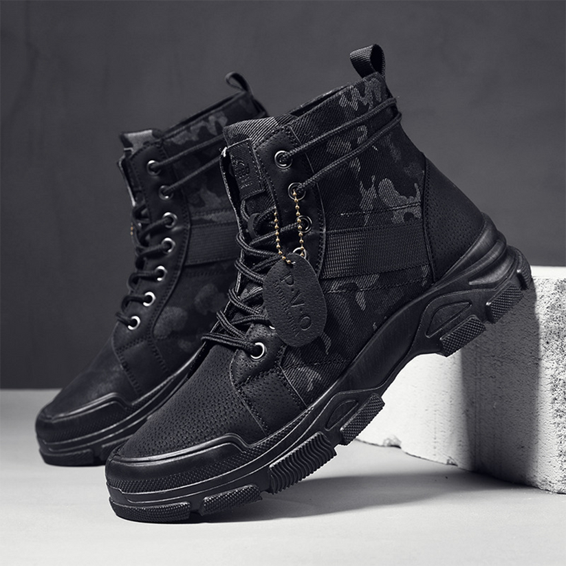 Men's Leather Ankle Boots: Classic and Comfortable - OutfitLondon