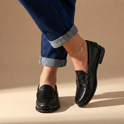 Comfortable Slip On Round Toe Loafers
