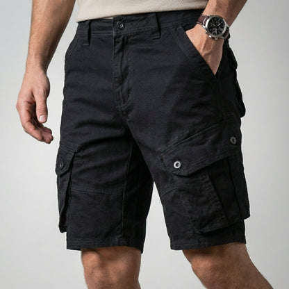 Comfortable Casual Knee Length Cargo Shorts - OutfitLondon