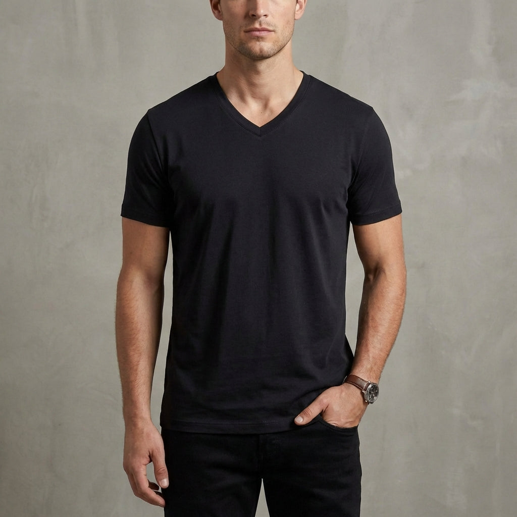Classic Crew Neck Tee Shirt | Simple Everyday T-Shirt