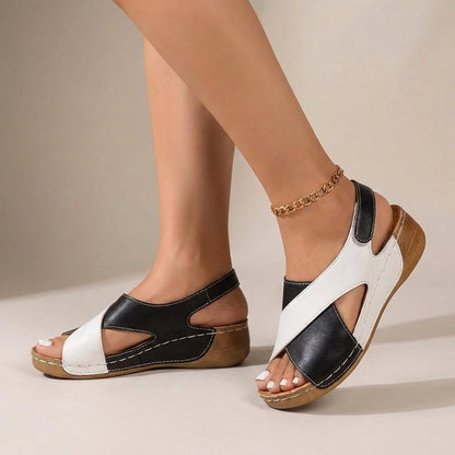 Relaxed Fit Wedge Sandals for Women