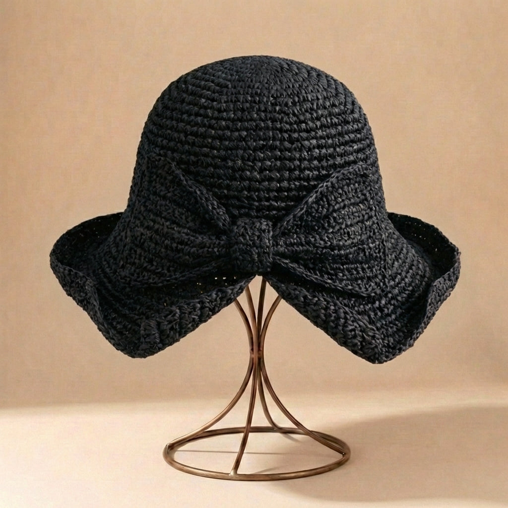 Natural Fiber Summer Sun Hat | Lightweight Beach Hat