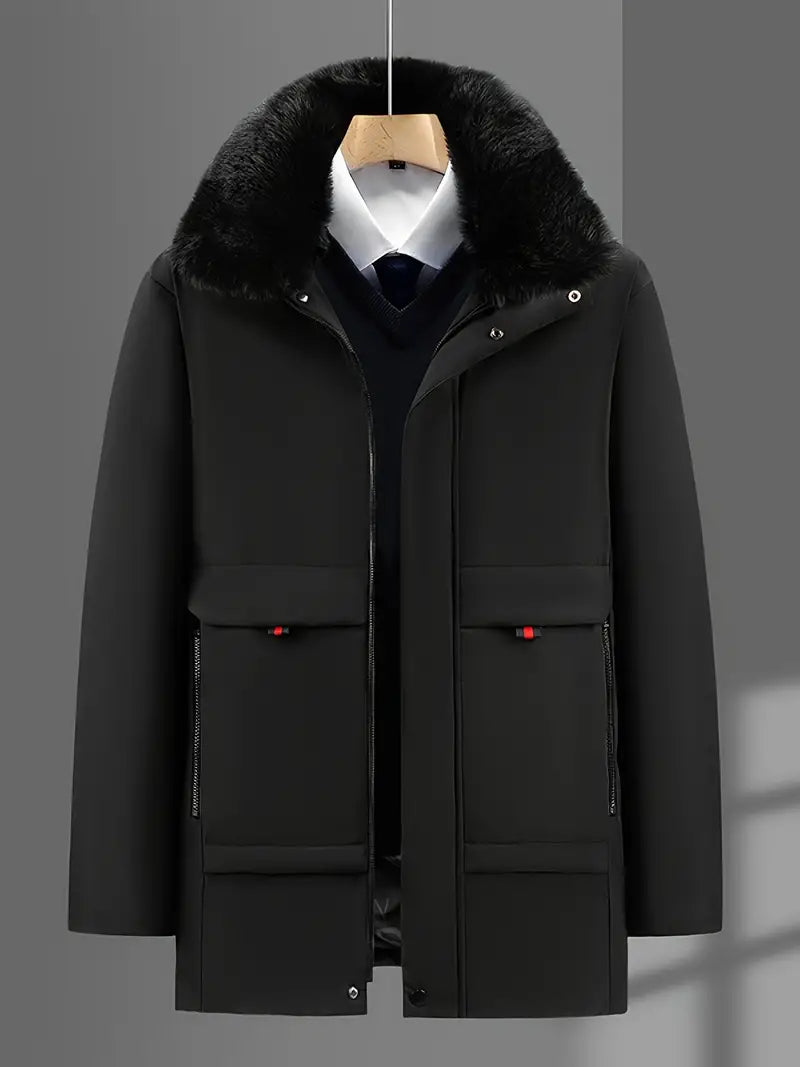 Stylish Waterproof Men's Parka Coat - OutfitLondon