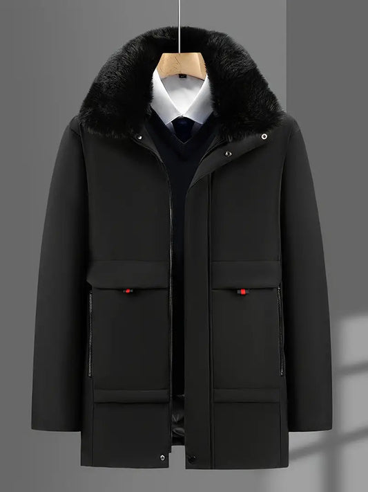 Stylish Waterproof Men's Parka Coat - OutfitLondon