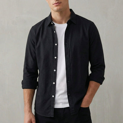 Casual Fit Button Down Long Sleeve Shirt