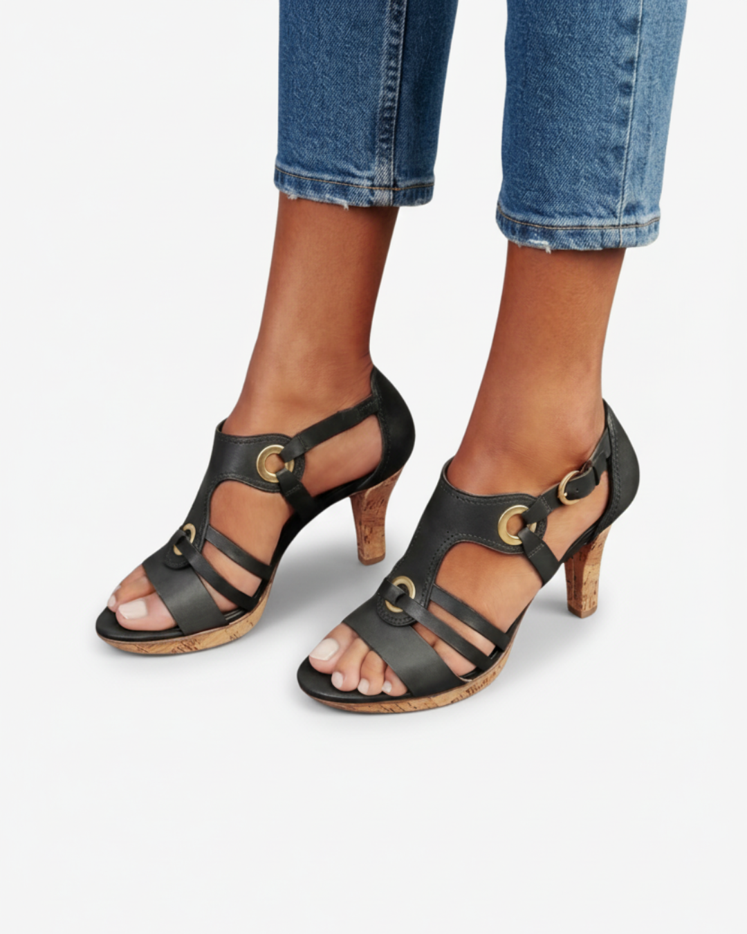 Comfortable Ankle Strap Open Toe Sandals for Women