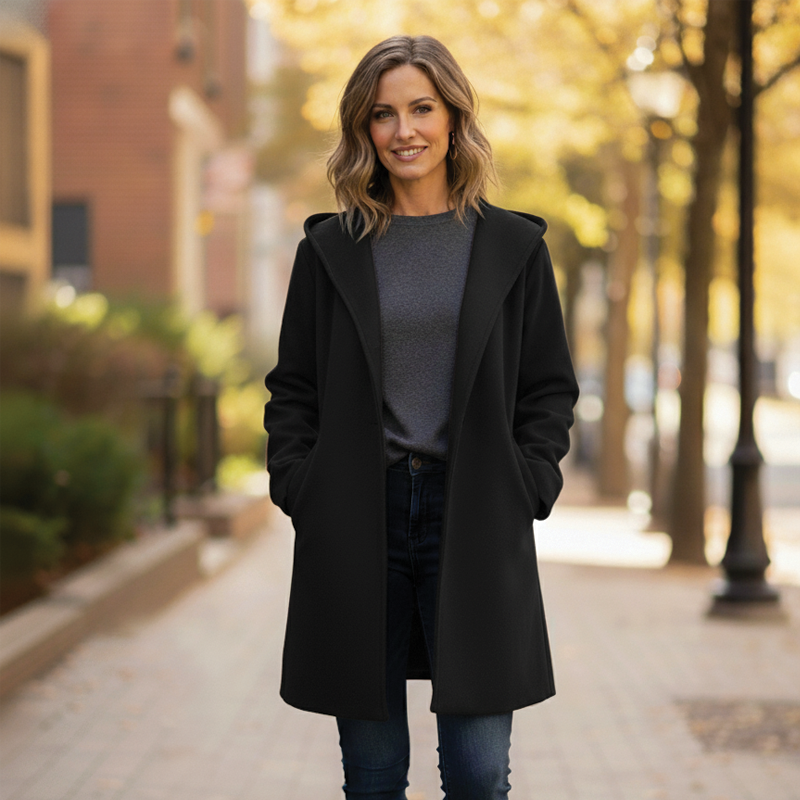 Women's Oversized Wool Blend Coat