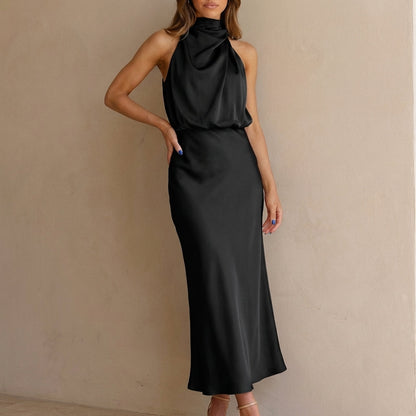 Elegant Sleeveless Midi Dress for Women