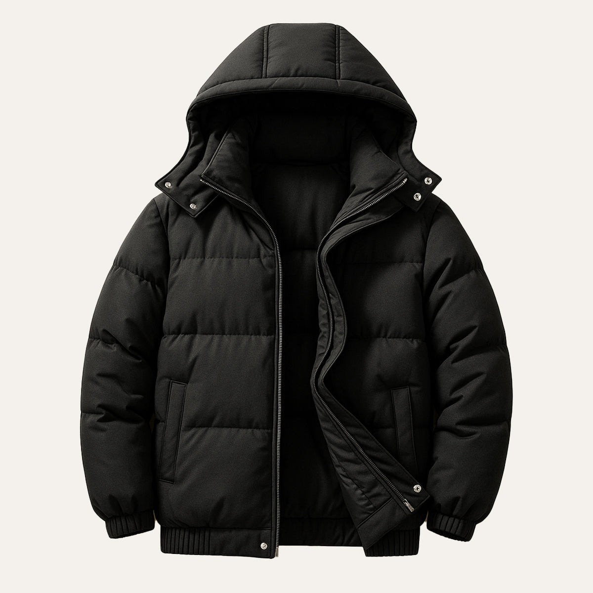 Warm Waterproof Men's Down Puffer Jacket - OutfitLondon