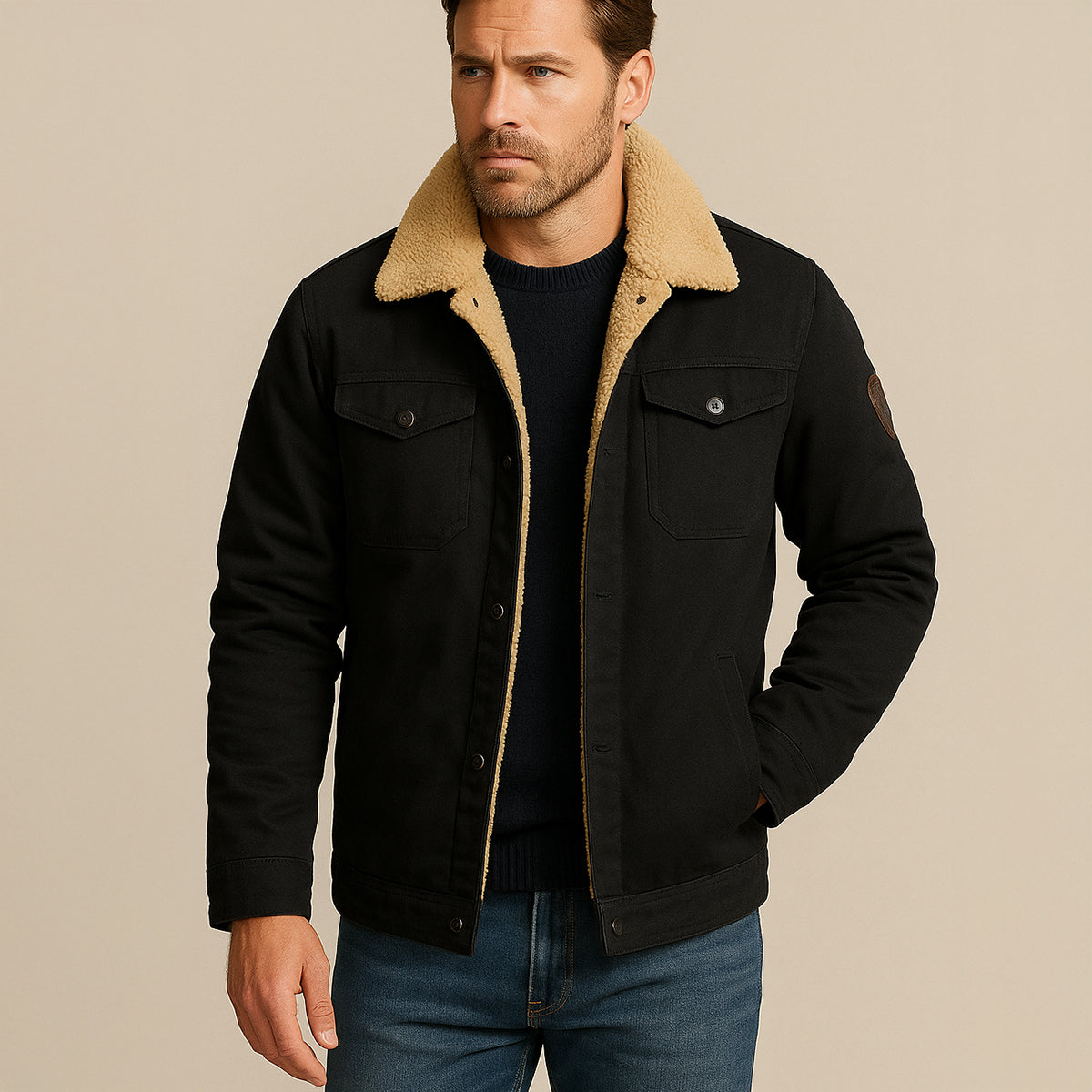Thermal Insulated Mens Winter Parka Coat