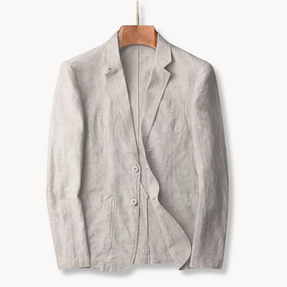 Slim Fit Casual Blazer Jacket - OutfitLondon