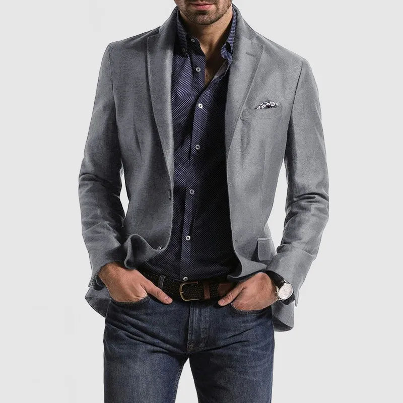 Classic Fit Blazer with Slim Silhouette