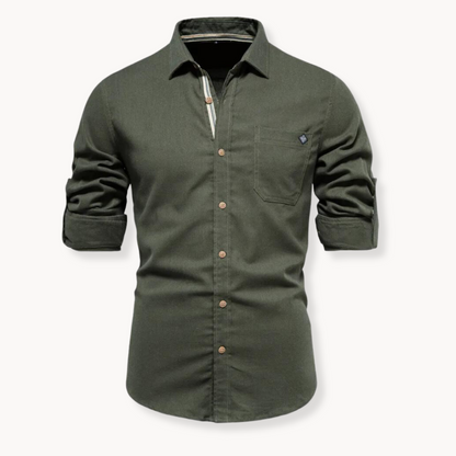 Lightweight Women's Blouse with Soft Button Front