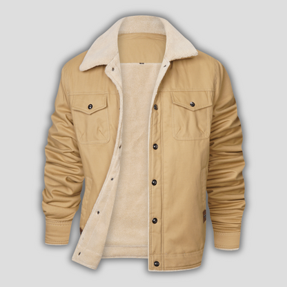 Classic Flight Leather Mens Jacket