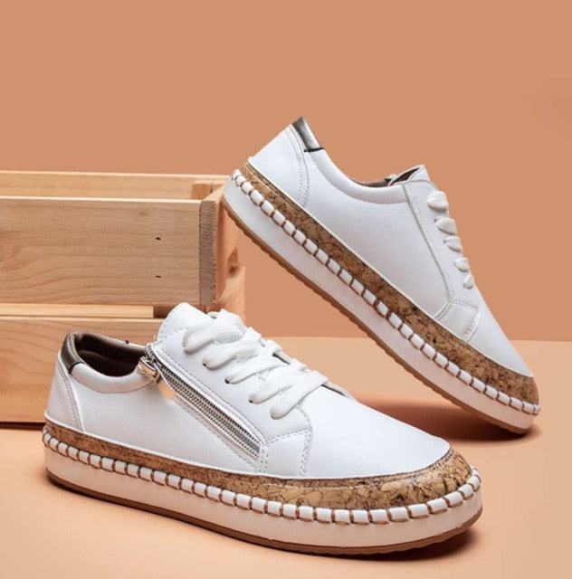 Comfortable Floral Women's Walking Shoes