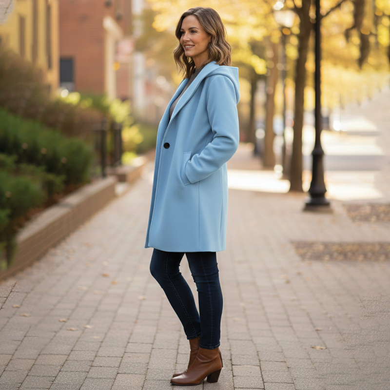 Women's Oversized Wool Blend Coat