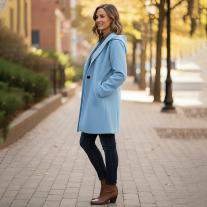 Women's Oversized Wool Blend Coat