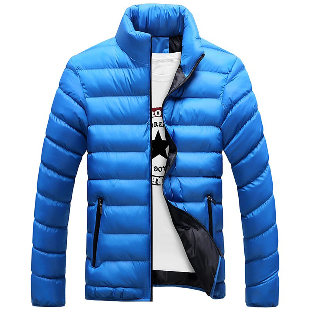Warm Water Resistant Puffer Jacket for Men